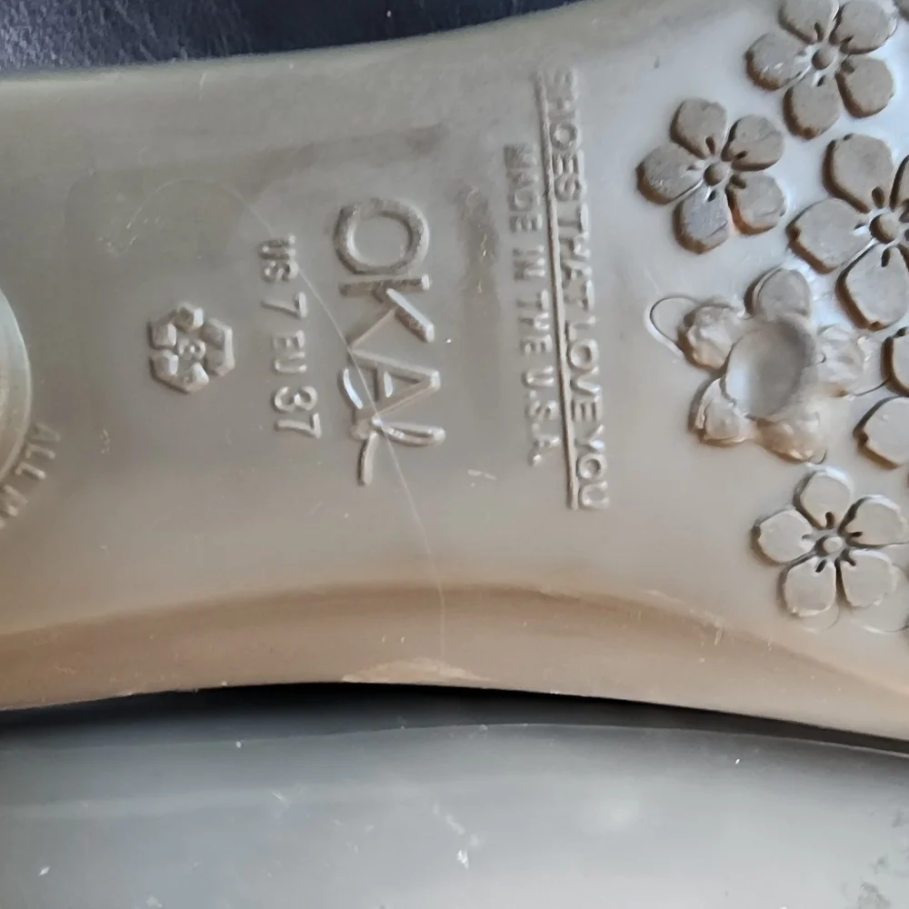 OKA b SZ 7 JELLY SHOES - Picture 6 of 7